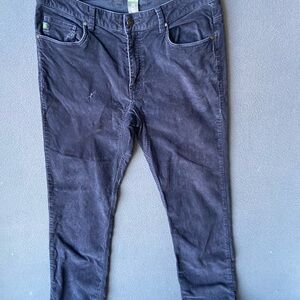 Stio Rivet Organic Cotton Corduroy Pants Navy Blue